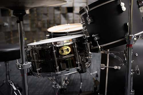 drum black and white drum set percussion